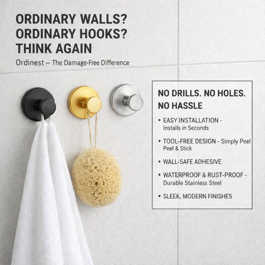 Ordinest Damage Free Wall Hooks